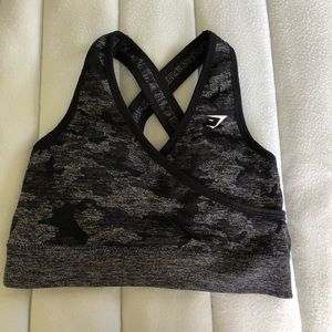 Gymshark Camo Seamless Sports Bra
